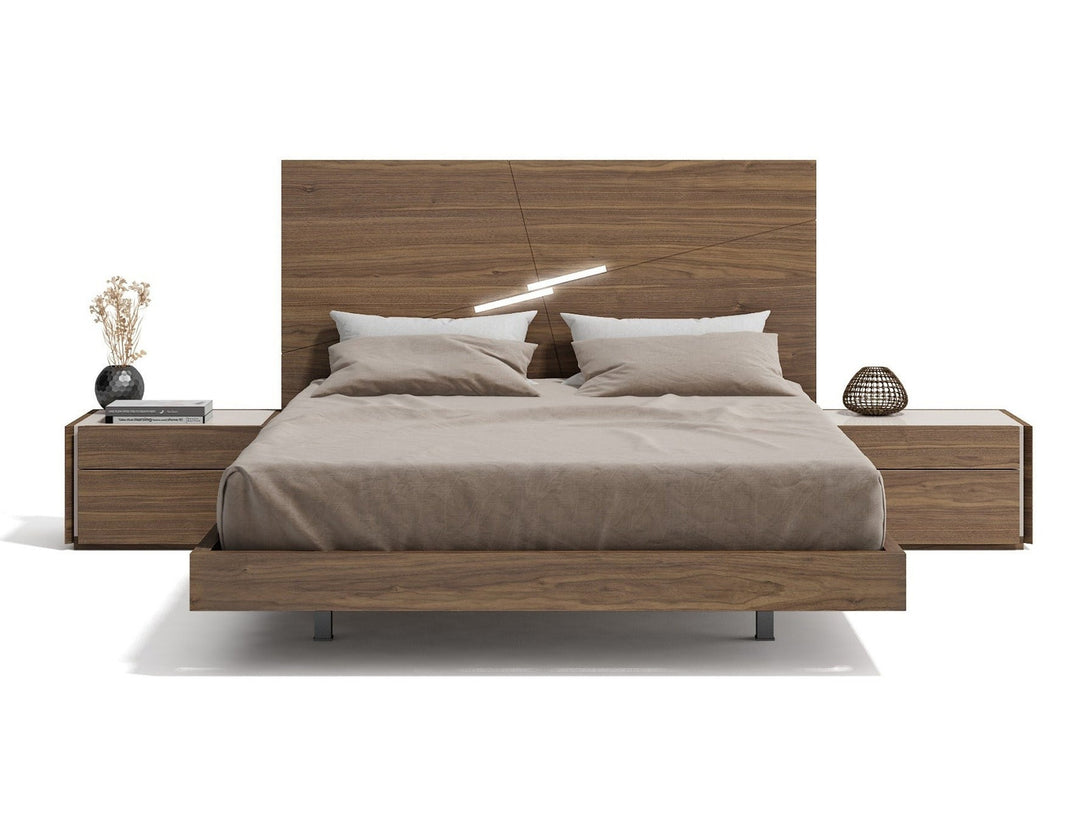 Faro Bedroom Set with bed, wardrobe, and bedside tables - Timber Land Furniture