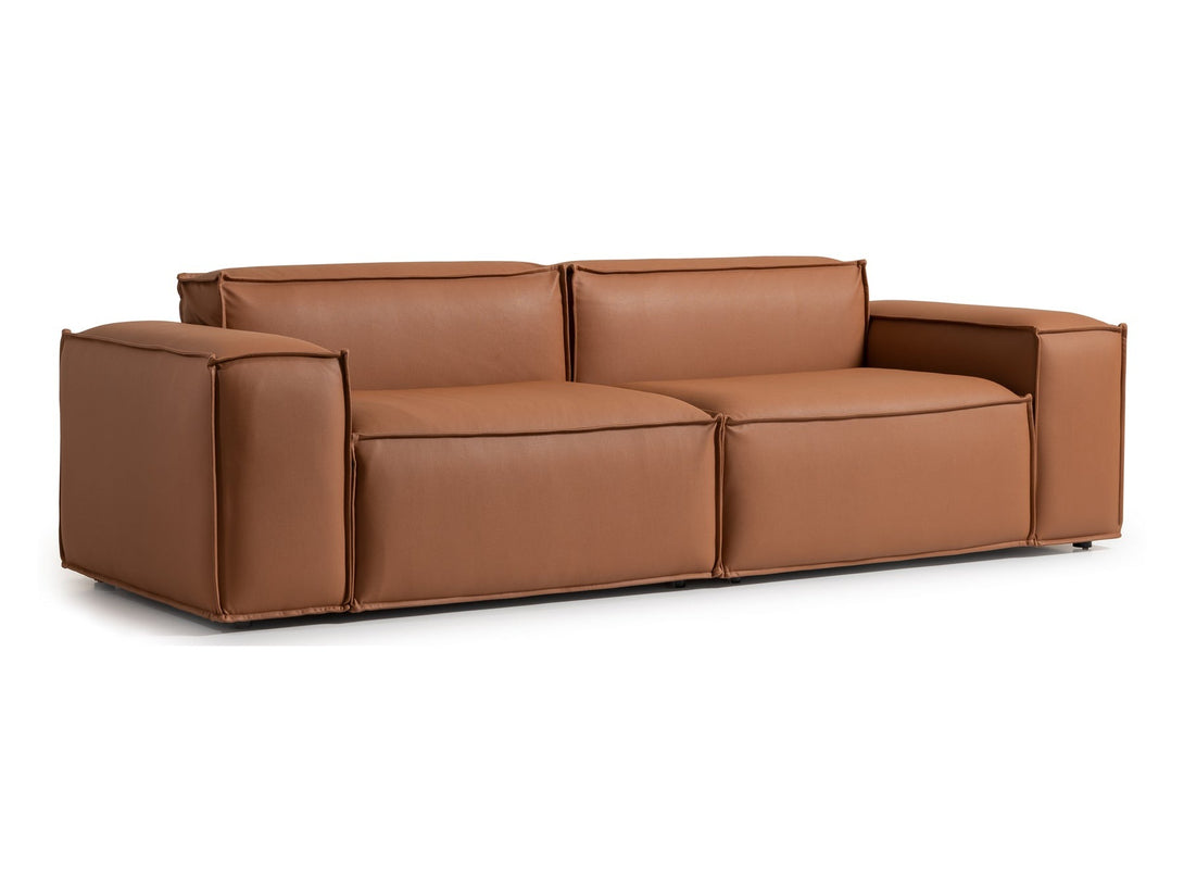 Natura Marmo Living Room Sofa Set with natural textures, wooden frame, and plush cushions.