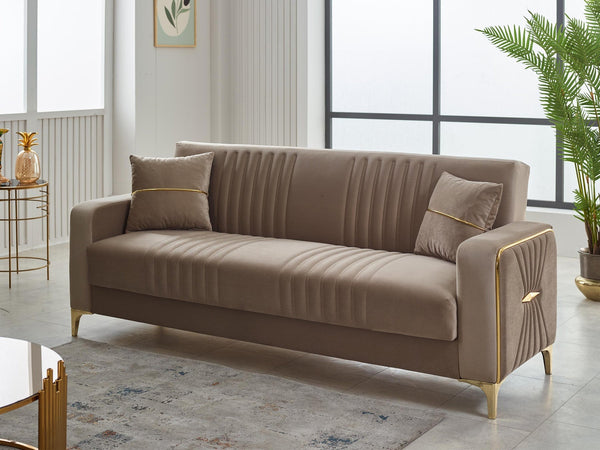 Nelson Convertible Sofa by Timber Land - Minimalist and Functional Sofa Bed