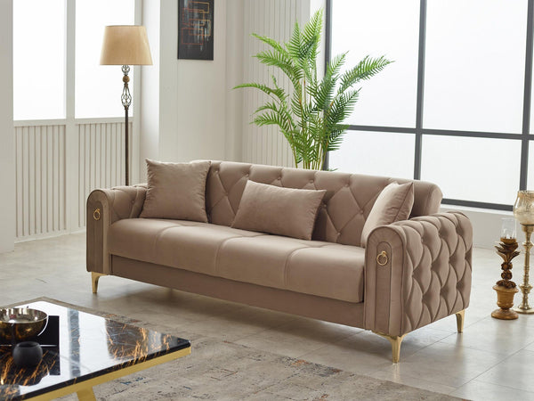 Toledo Simge Convertible Sofa by Timber Land - Modern Convertible Sofa Bed